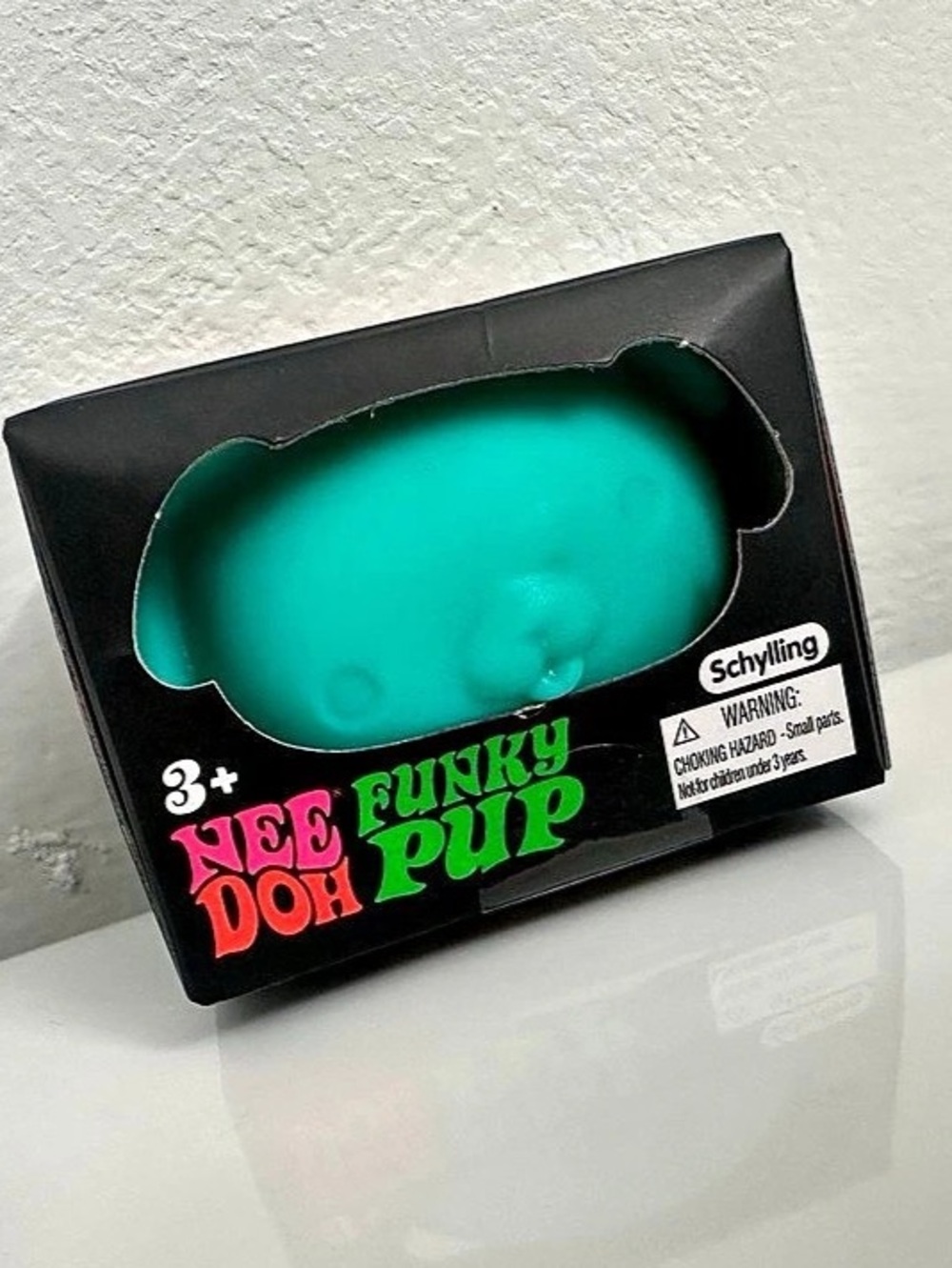 Schylling Needoh Funky Pup Green Sensory Toy NWT